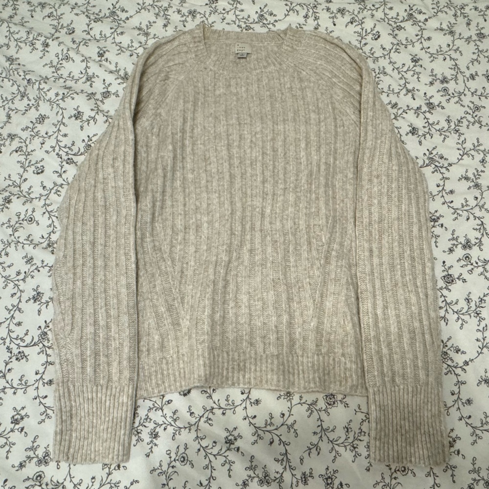 A New Day / Target oatmeal/cream colored sweater